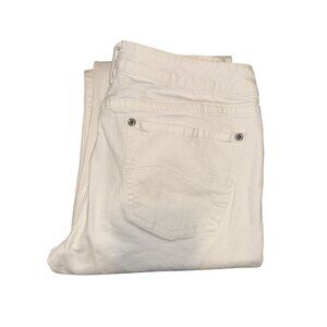 Silver Spur Bootcut Womens Jeans 31 28 Embroidered White Pockets Stretch